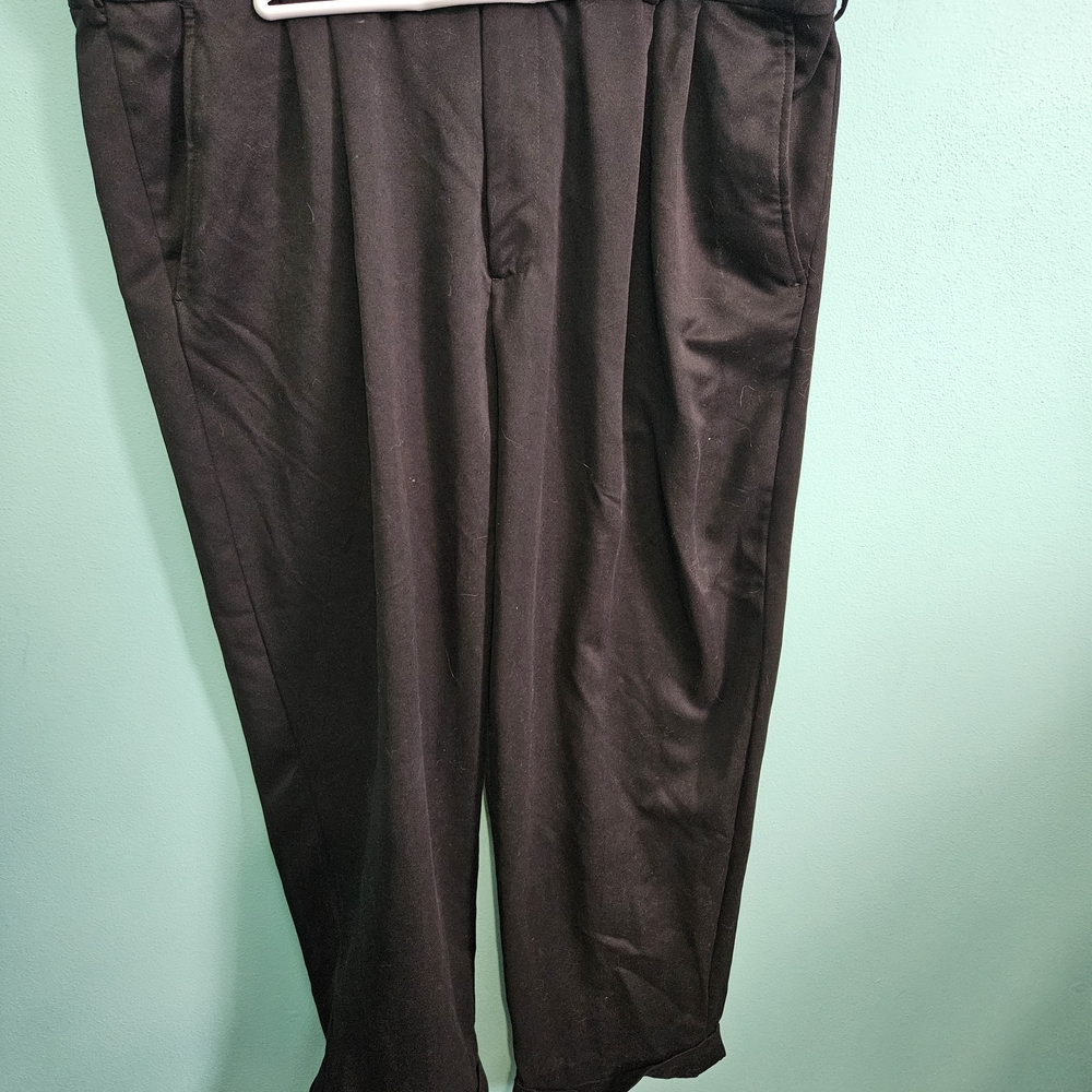 George Men's Elegant Black Dress Pants